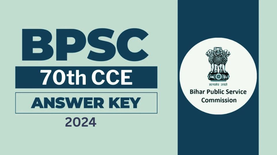 BPSC 70th CCE Answer Key 2024